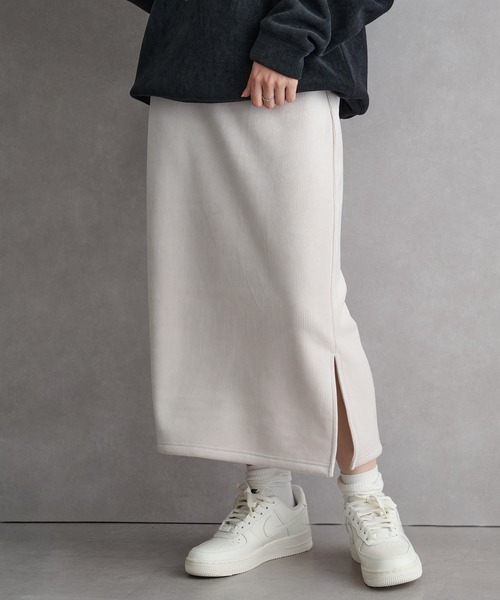 TFW49 ホワイト スカート スリット付き PENNEYS（ペニーズ） スカート オフィスシーンでも使える「Penneys THE