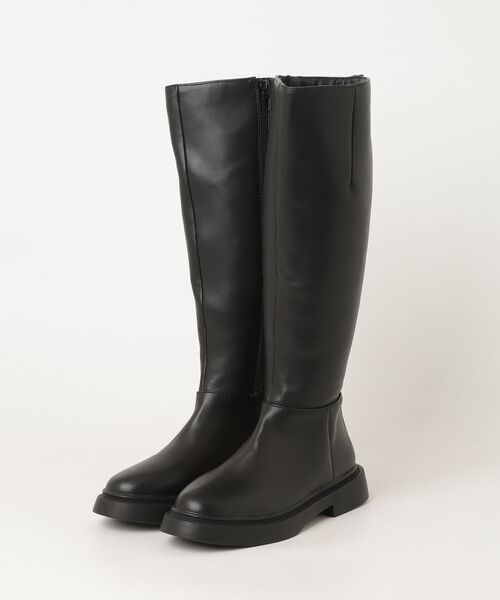 NANO universe（ナノ・ユニバース） ロングブーツ 36 ブラック