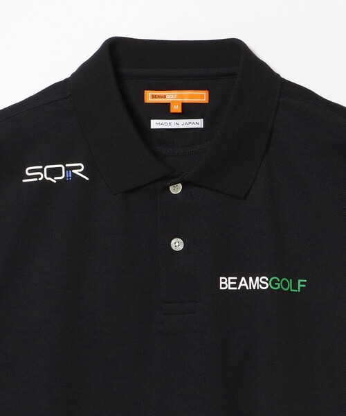 BEAMS GOLF（ビームス ゴルフ） uvカット ポロシャツ 「MEN」 ORANGE