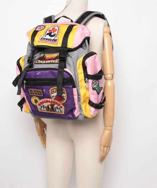 DSQUARED2リュック Dsquared2 /ディースクエアード2】 カモフラージュ柄リュック/バックパック
