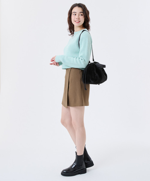 未使用品　LESPORTSAC ブラック　ファー　ボディバッグ　ショルダーバッグ レスポートサック LeSportsac FUR SHOULDER TOTE （ブラック