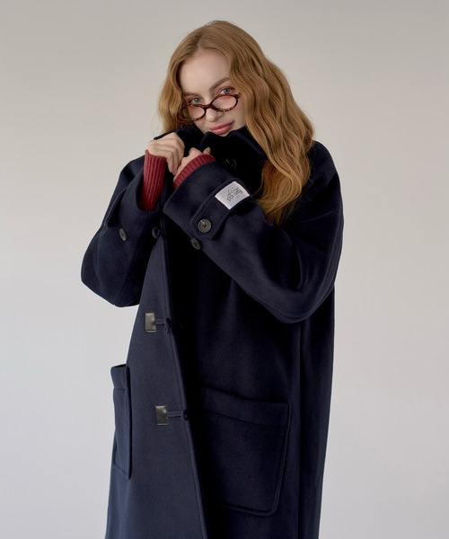 【美品】ダッフルロングコート hazyl ダッフルコート コート duffle long coat / ダッフルロング