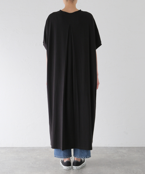 「JOURNAL STANDARD LUXE」 半袖ワンピース - ブラック レディース_画像8