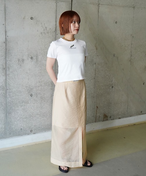 「THINGS THAT MATTER」 半袖Tシャツ FREE ブラック レディース_画像3