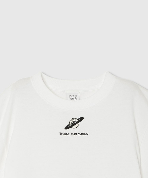 「THINGS THAT MATTER」 半袖Tシャツ FREE ブラック レディース_画像6