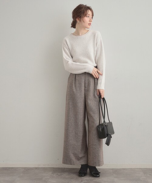 Couture Brooch（クチュール ブローチ） ニット セーター 「前後2WAY