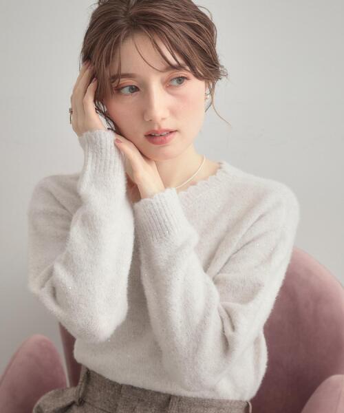 Couture Brooch（クチュール ブローチ） ニット セーター 「前後2WAY