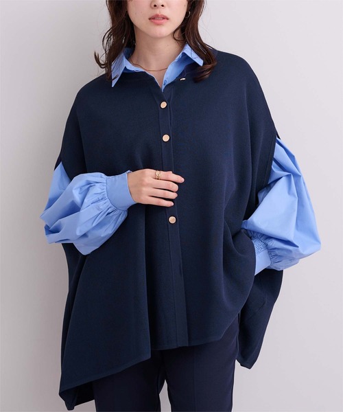 「ur's」 ニットベスト S ホワイト レディース_画像5