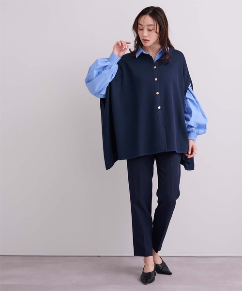 「ur's」 ニットベスト S ホワイト レディース_画像6