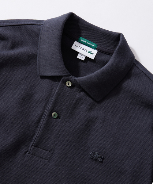 「LACOSTE」 半袖ポロシャツ 4 ブラック系その他 メンズ_画像7