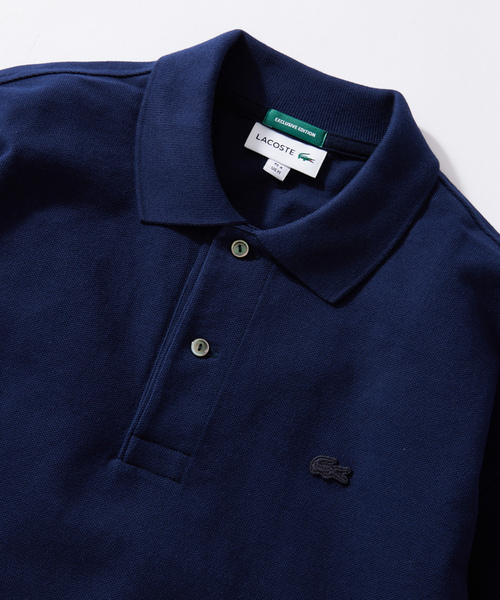 「LACOSTE」 半袖ポロシャツ 4 ブラック系その他 メンズ_画像8