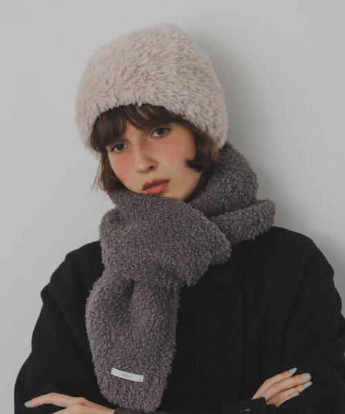 SMELLY（スメリー） ニット帽 ニットキャップ レディース ファーニット