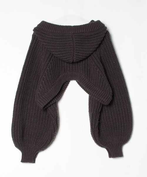 「ETRE TOKYO」 ニットカーディガン FREE グレー レディース_画像2