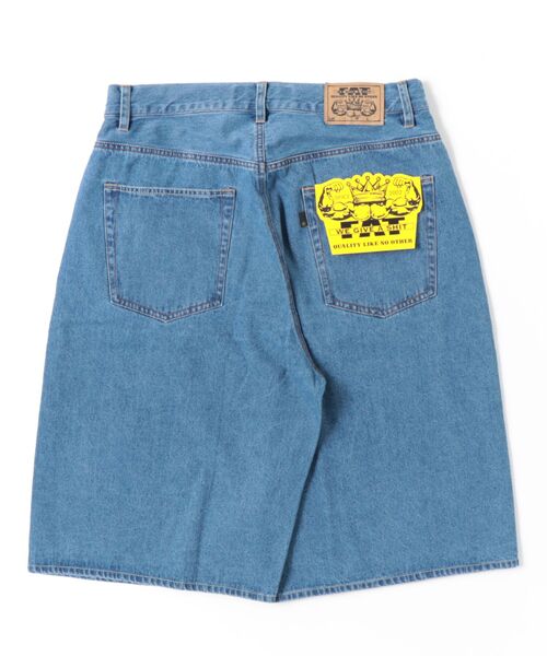 FAT ハーフパンツ ワイドパンツ ジーンズ 短パン 1/2 ”FADER メンズ