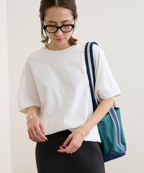 「FRAMeWORK」 半袖カットソー - ベージュ レディース_画像2