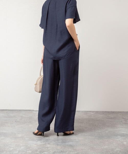 「NOLLEY'S」 イージーパンツ 38 ベージュ レディース_画像6