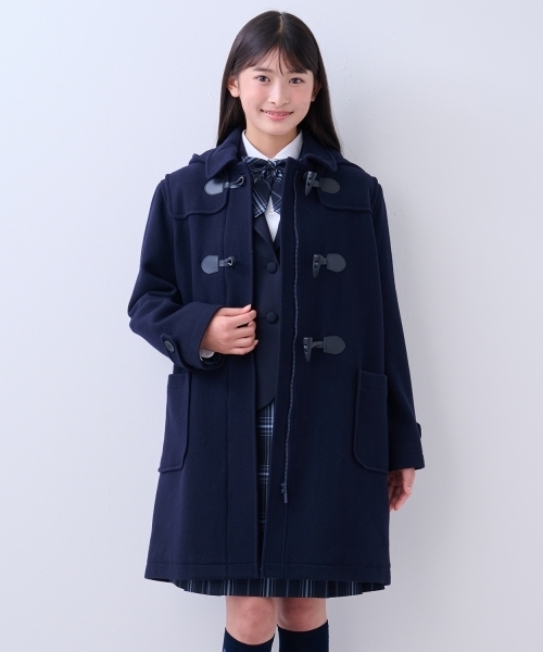 新品　ポンポネットジュニア　ダッフルコート　165cm LL 60%OFF pom ponette junior（ポンポネット ジュニア） ダッフルコート コート