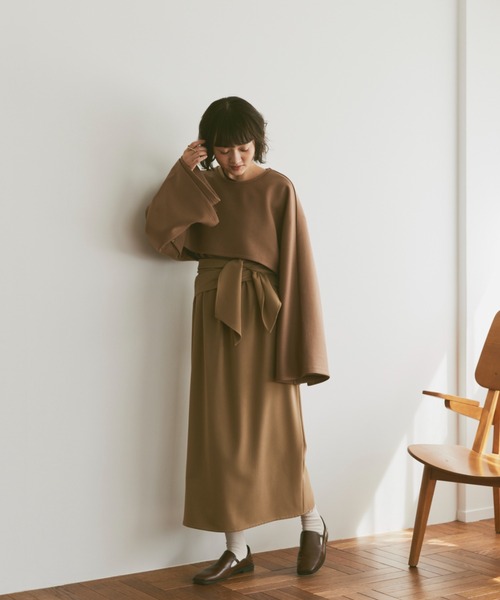 「moi tytto」 スカート FREE ベージュ レディース_画像8
