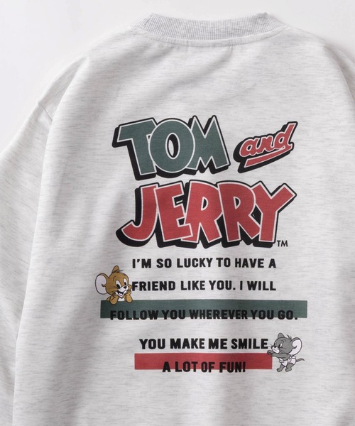 トレーナー スウェット 「71」「TOM＆JERRY/トムとジェリー」ジェリー