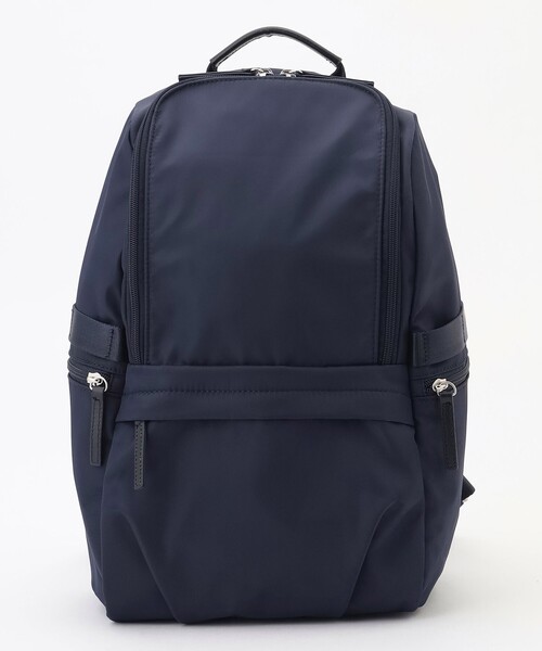 ネイビー ナイロン バックパック PRADA【入手困難】大人気 ☆ナイロンxレザー バックパック☆全色