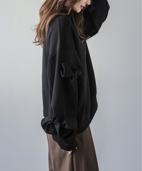 「SUGAR BISKET」 長袖カットソー フリー グレー レディース_画像3