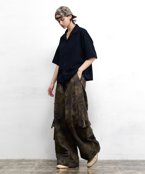 soerte カーゴパンツ All-Over Pattern Military Cargo Pants / ワイド soerte カーゴパンツ All-Over Pattern Military Cargo Pants / ワイド