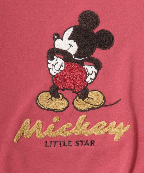 Disney（ディズニー） トレーナー スウェット キャラクターサガラ刺繍 