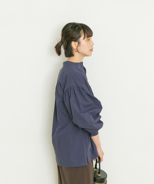 「UR Lab.」 長袖ブラウス FREE ライトカーキ レディース_画像8