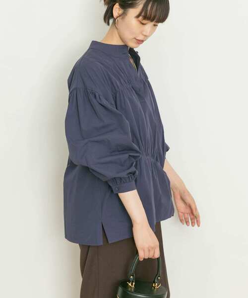 「UR Lab.」 長袖ブラウス FREE ライトカーキ レディース_画像9