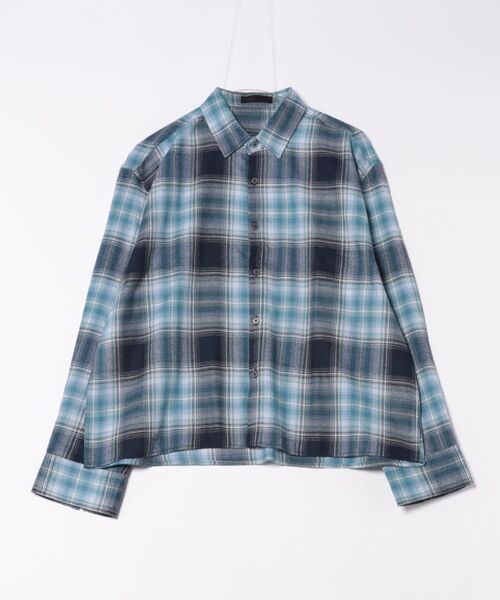 「ankoROCK」 「n.floor」長袖シャツ ONESIZE ブルー メンズ_画像6