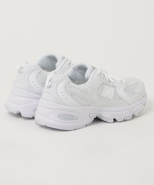 「New Balance」 ローカットスニーカー 22.5cm ブラック メンズ_画像2