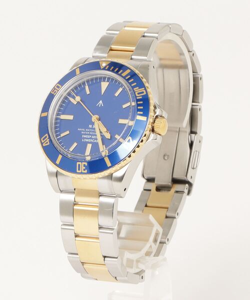 NAVAL WATCH」 アナログ腕時計 FREE ロイヤルブルー メンズ NAVAL 