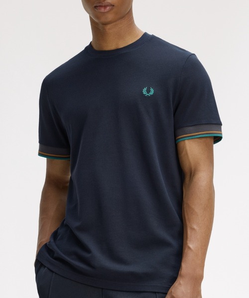 FRED PERRY（フレッドペリー） tシャツ Twin Tipped Cuff T-Shirt