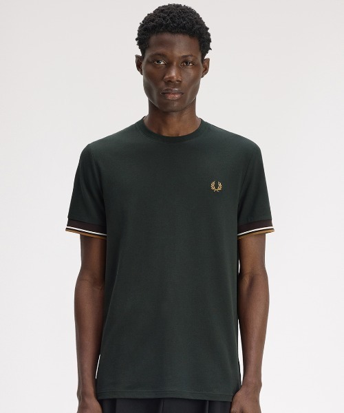 FRED PERRY（フレッドペリー） tシャツ Twin Tipped Cuff T-Shirt