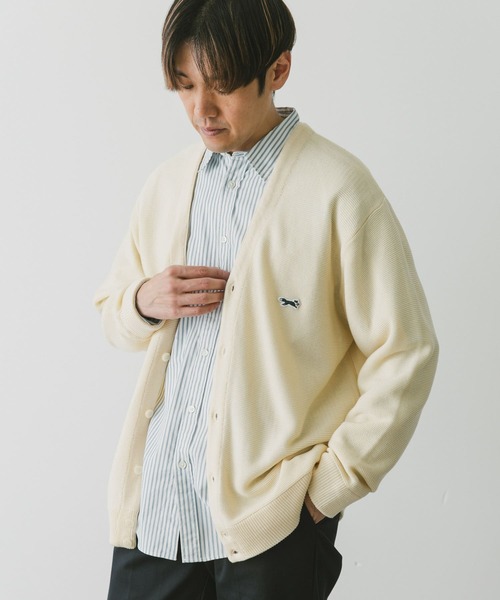 「PENNEYS」 ニットカーディガン MEDIUM ブルー メンズ_画像9