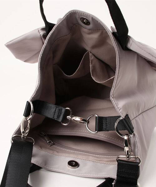 「CURI BISCUI」 2WAYバッグ FREE ライトグレー レディース_画像3