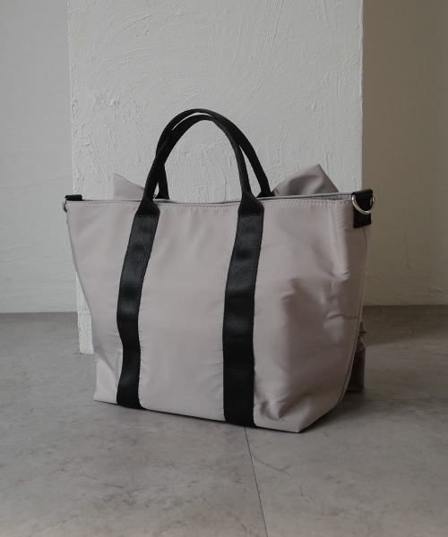 「CURI BISCUI」 2WAYバッグ FREE ライトグレー レディース_画像7