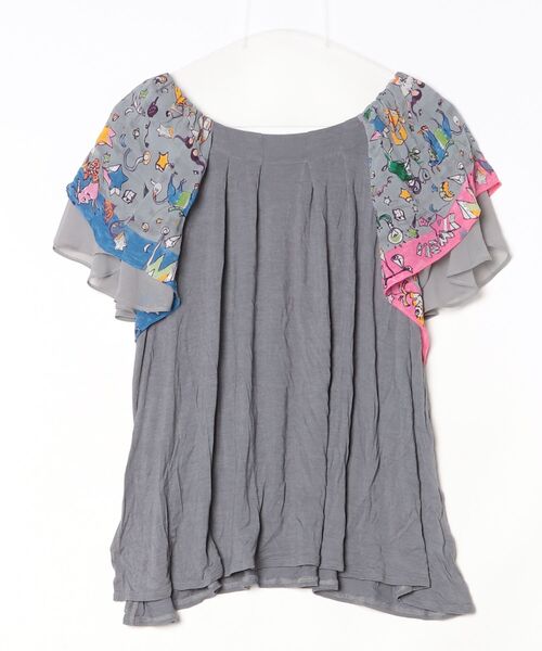 「TSUMORI CHISATO」 半袖カットソー 02 グレー レディース_画像2