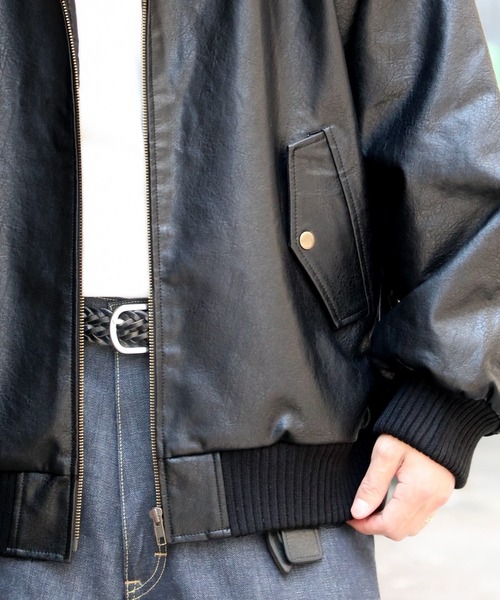 「Java」 ブルゾン LARGE ブラック メンズ_画像6