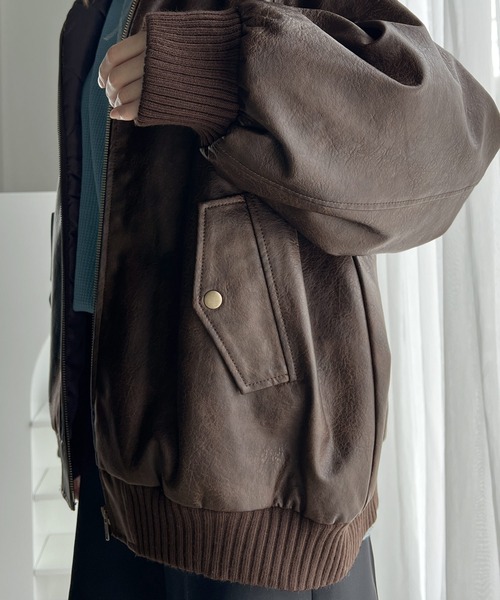 「Java」 ブルゾン LARGE ブラック メンズ_画像9