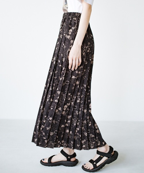 「haco!」 プリーツスカート MEDIUM ブラック系その他 レディース_画像5