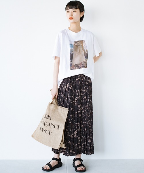 「haco!」 プリーツスカート MEDIUM ブラック系その他 レディース_画像9