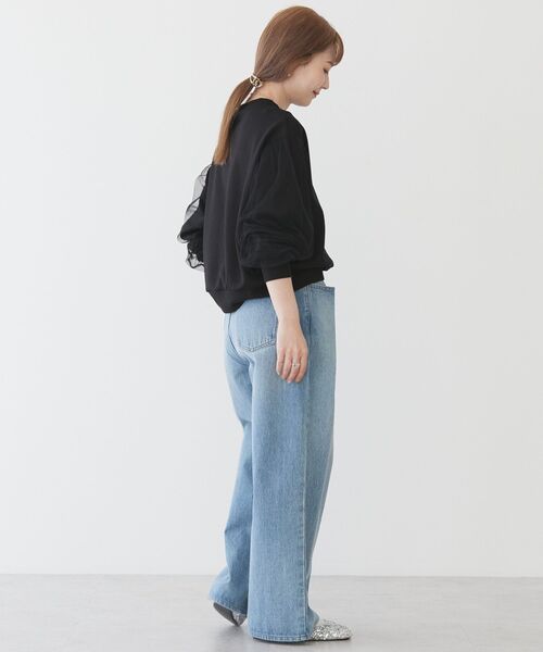 「AMERICAN HOLIC」 長袖カットソー M ブラック レディース_画像5