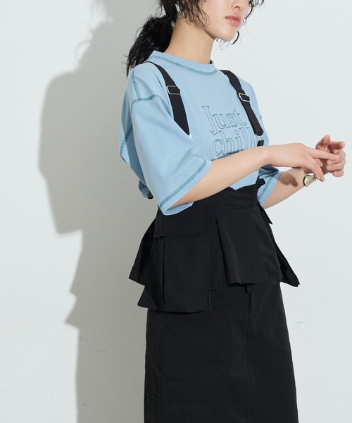 「THE YOn」 ベスト FREE ブラック レディース_画像4