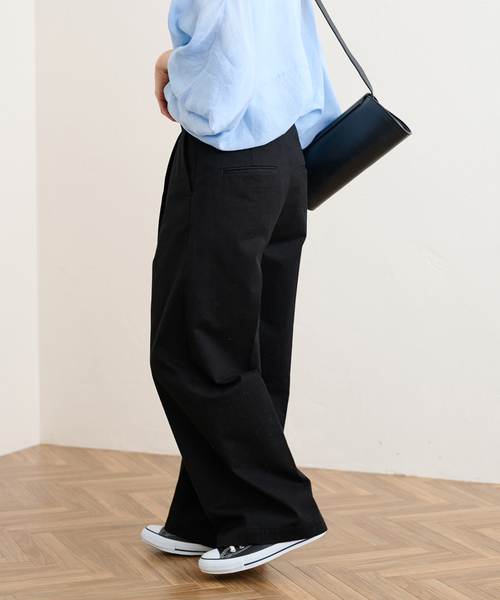 「FRAMeWORK」 チノパンツ 36 ベージュ レディース_画像6