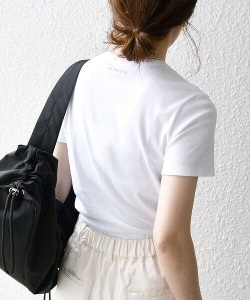 「PETIT BATEAU」 半袖Tシャツ ONE SIZE ホワイト レディース_画像4