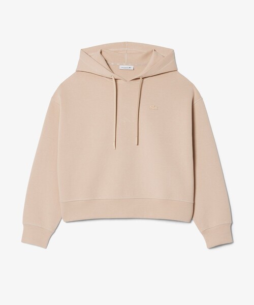 LACOSTE（ラコステ） パーカー オーバーサイズダブルフェイススェット