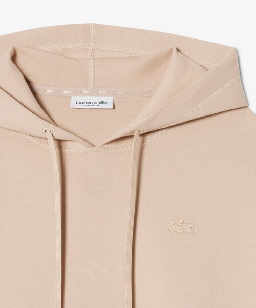 LACOSTE（ラコステ） パーカー オーバーサイズダブルフェイススェット 