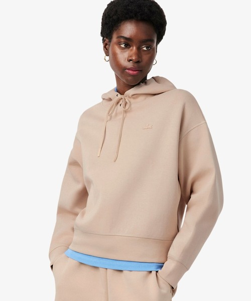 LACOSTE(ラコステ) パーカー オーバーサイズダブルフェイススェット LACOSTE(ラコステ) パーカー オーバーサイズダブルフェイススェット