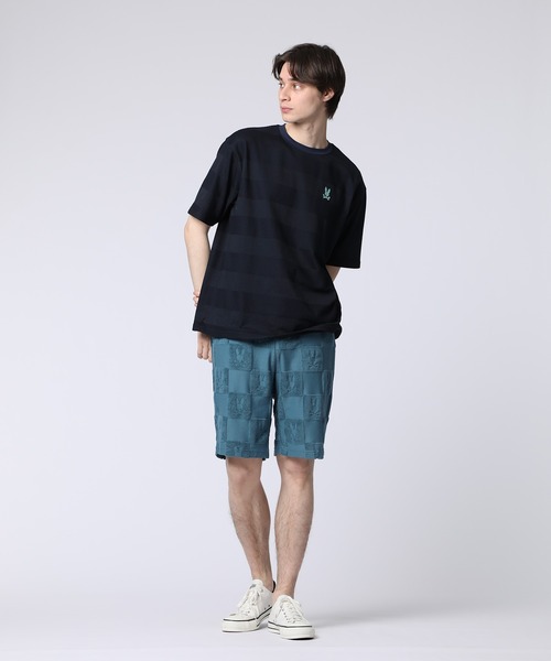 Psycho Bunny(サイコバニー) パンツ パイルジャカード チェック柄 Psycho Bunny(サイコバニー) パンツ パイルジャカード チェック柄
